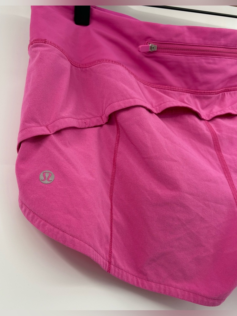 Lululemon Speed Up Short 2.5” Pink Size 8 Running Athletic Lined Zip Pocket - Picture 8 of 14